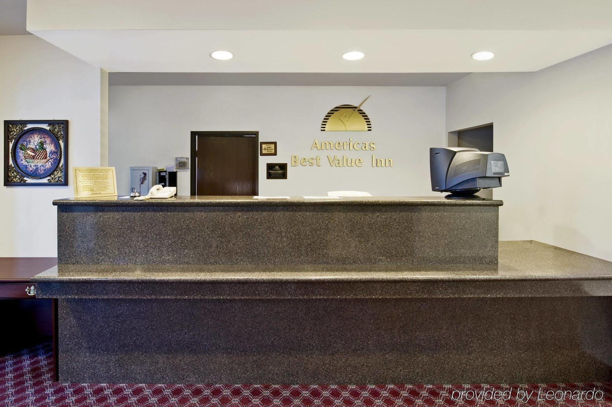 Americas Best Value Inn Somerville Texas Beltér fotó